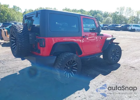 2016 Jeep Wrangler Sport из США, поврежденный, VIN 1C4AJWAG0GL314708